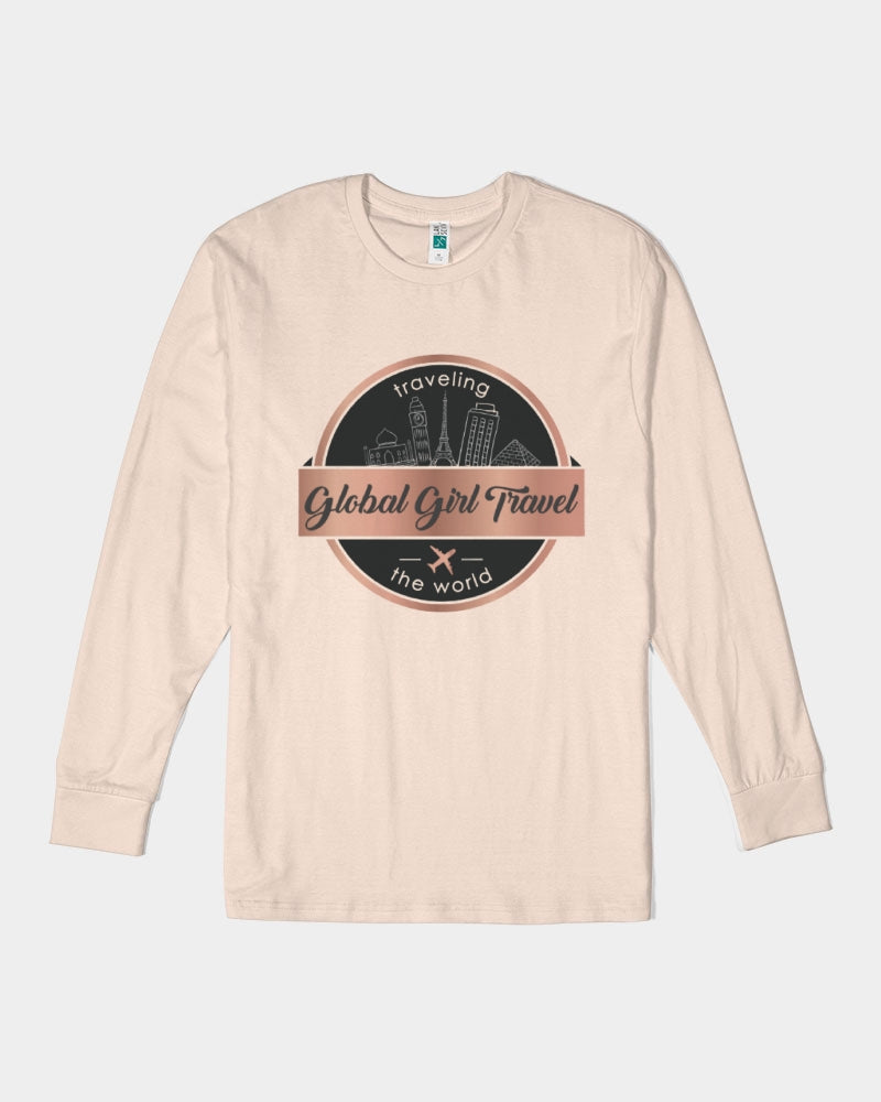 Global Girl Travel Unisex Long Sleeve Tee | Lane Seven