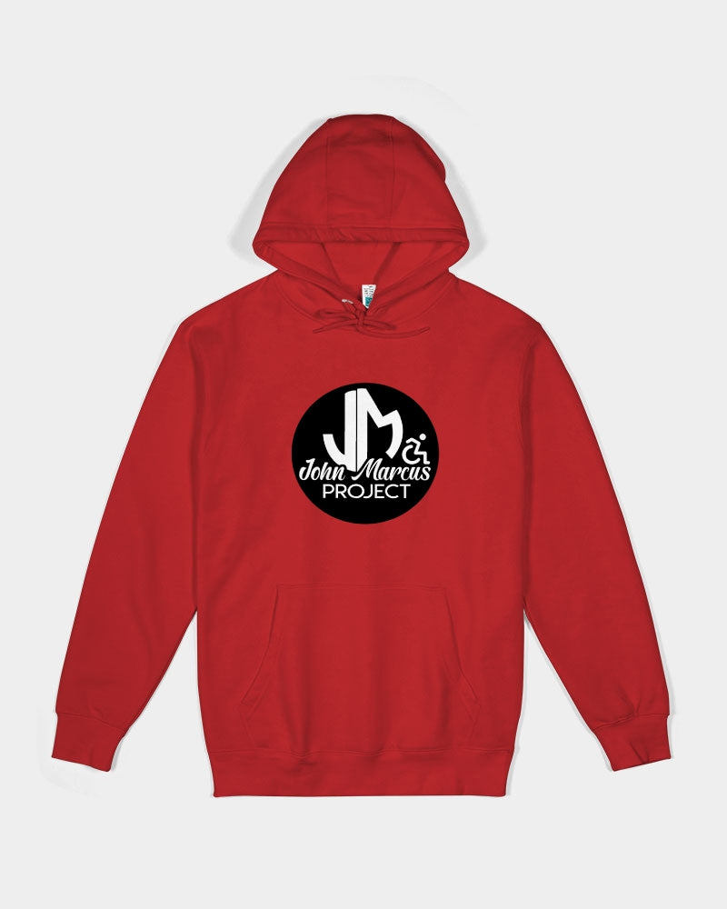 John Marcus - Black & White Unisex Premium Pullover Hoodie | Lane Seven