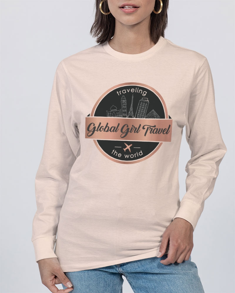 Global Girl Travel Unisex Long Sleeve Tee | Lane Seven
