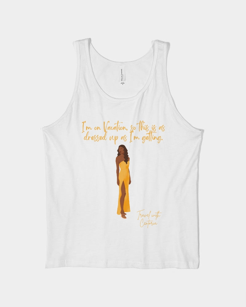 Dressed Up Unisex Jersey Tank | Bella + Canvas