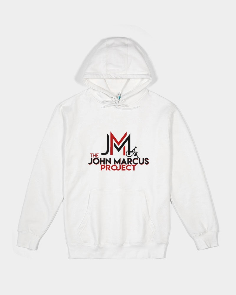 John Marcus - Black & Red Unisex Premium Pullover Hoodie | Lane Seven