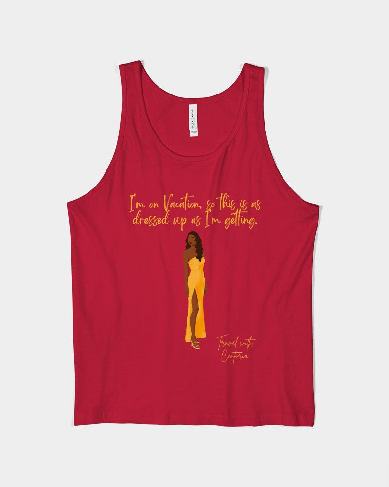 Dressed Up Unisex Jersey Tank | Bella + Canvas