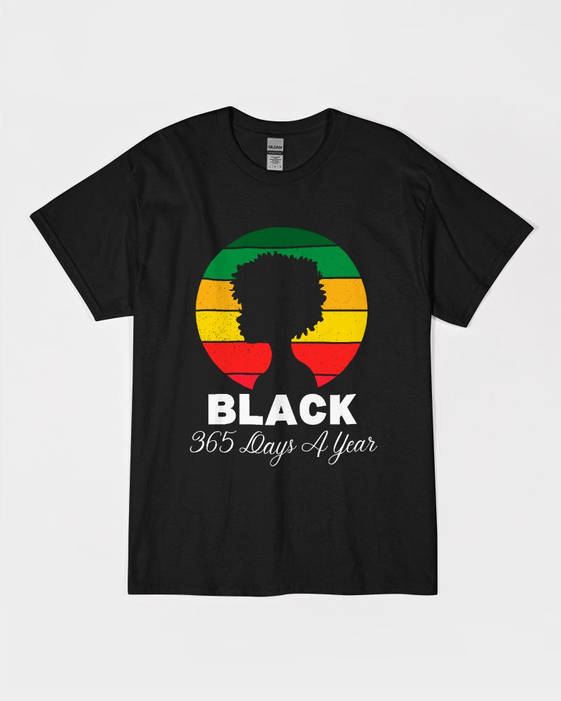 Black 365 Unisex Ultra Cotton T-Shirt | Gildan