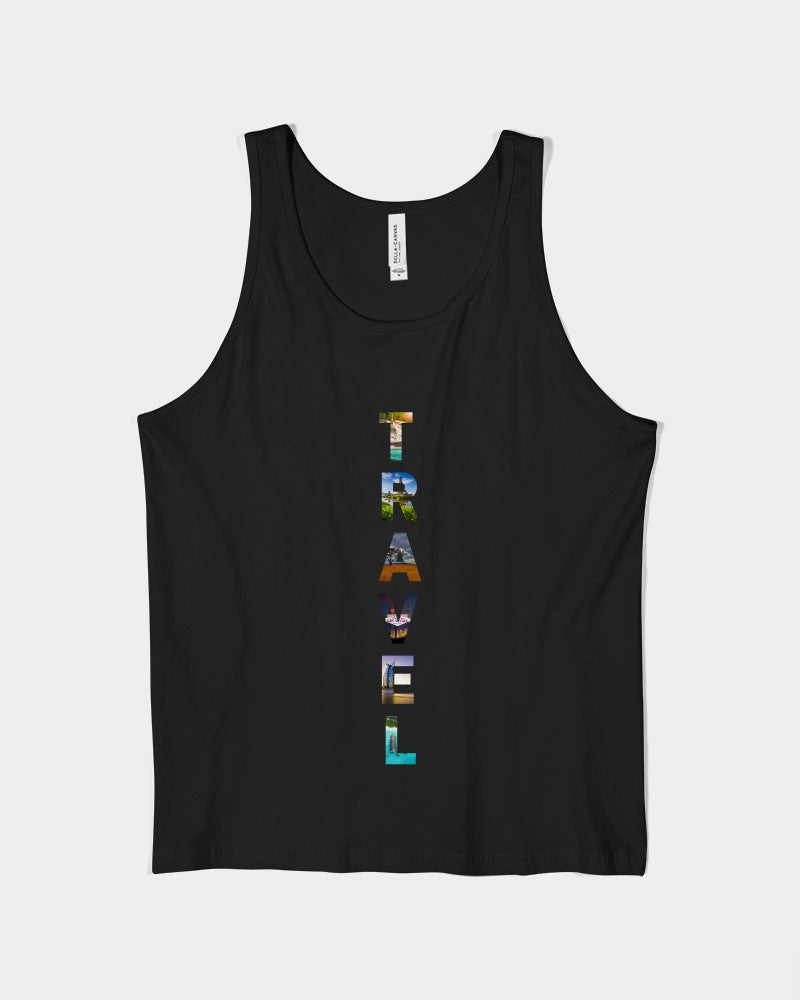 Travel - 2 Unisex Jersey Tank | Bella + Canvas