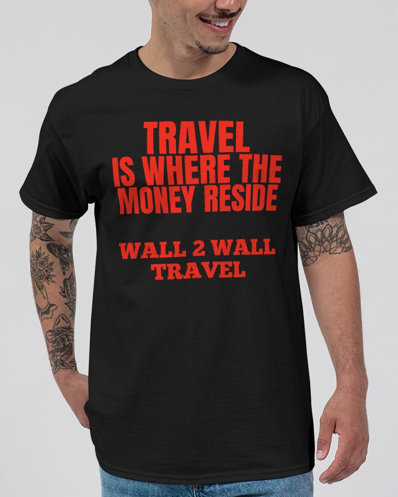 Travel is where the Money Resides - W2W Unisex Ultra Cotton T-Shirt | Gildan