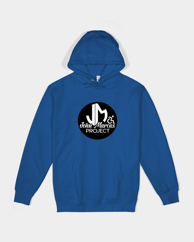 John Marcus - Black & White Unisex Premium Pullover Hoodie | Lane Seven