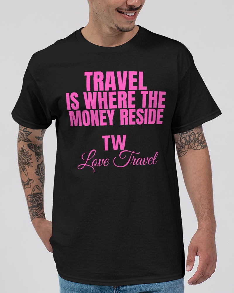 Travel is where the Money Resides - TW Unisex Ultra Cotton T-Shirt | Gildan