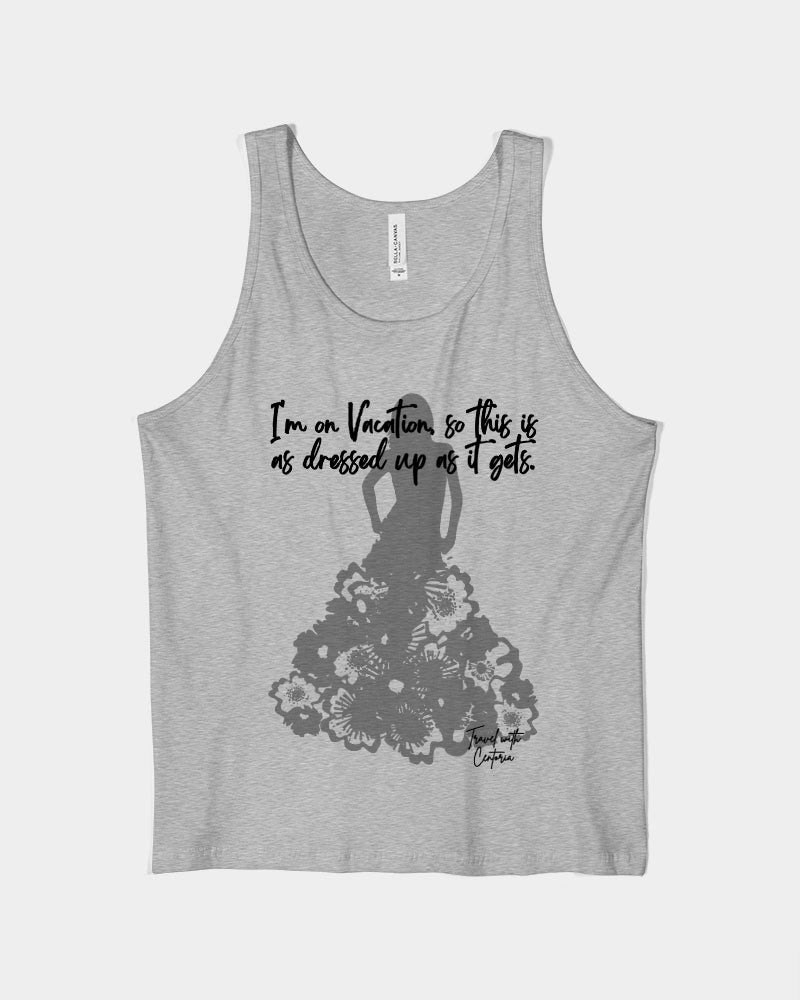 Female Dress - 1 Unisex Jersey Tank | Bella + Canvas