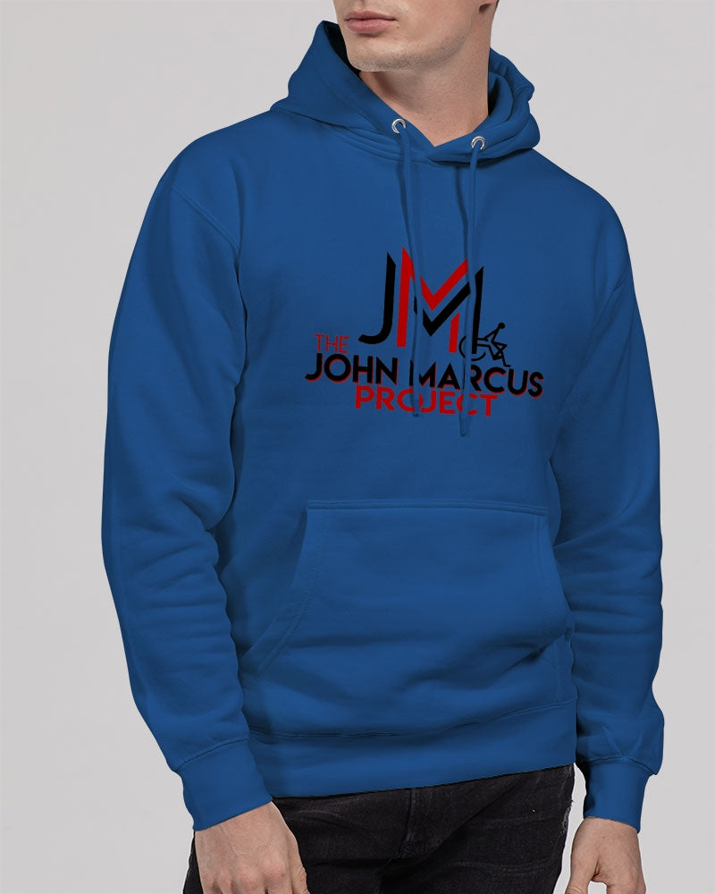 John Marcus - Black & Red Unisex Premium Pullover Hoodie | Lane Seven