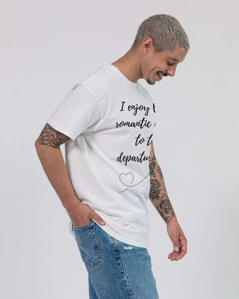Romantic Walk - Black Font Unisex Ultra Cotton T-Shirt | Gildan