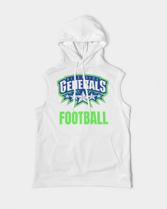 Generals - Football - Student Personalization Men's Premium Heavyweight Sleeveless Hoodie
