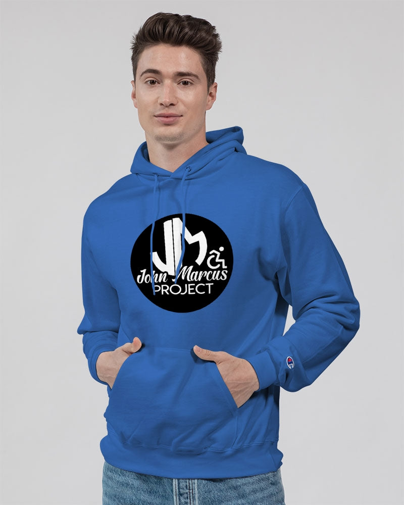 John Marcus - Black & White Unisex Hoodie | Champion