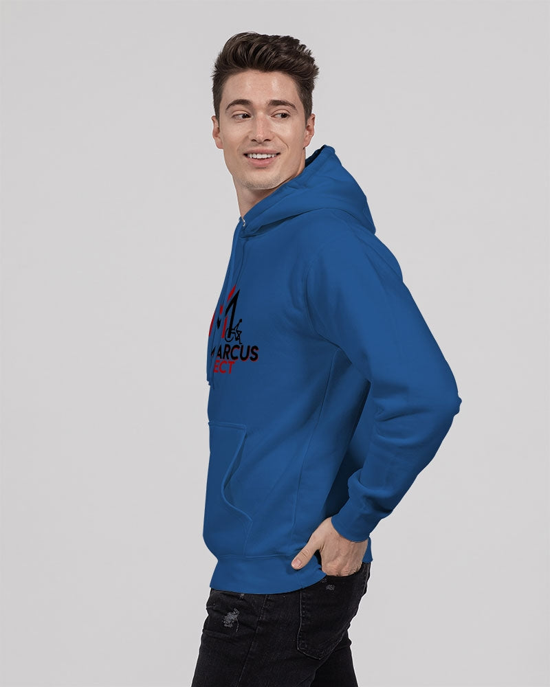 John Marcus - Black & Red Unisex Premium Pullover Hoodie | Lane Seven