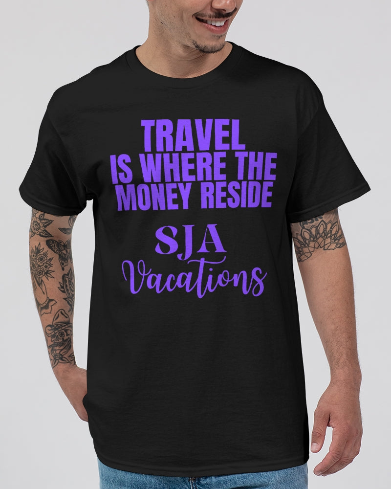 Travel is where the Money Resides - SJA Unisex Ultra Cotton T-Shirt | Gildan
