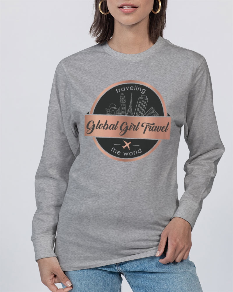 Global Girl Travel Unisex Long Sleeve Tee | Lane Seven