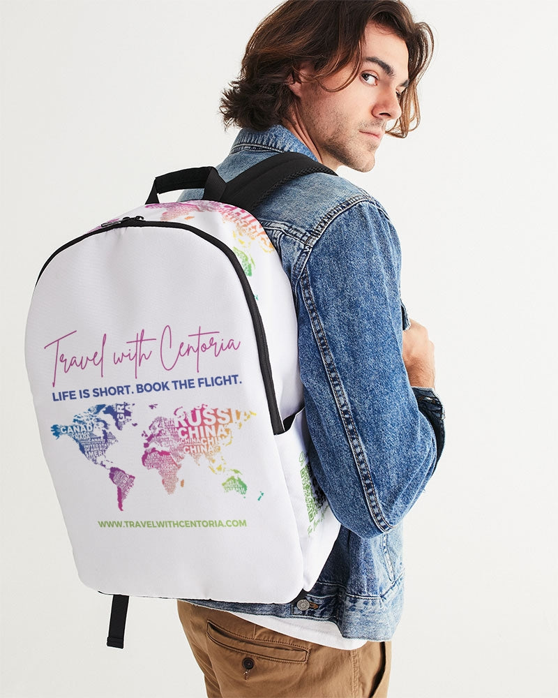 Travel with Centoria T-Shirt Large Backpack