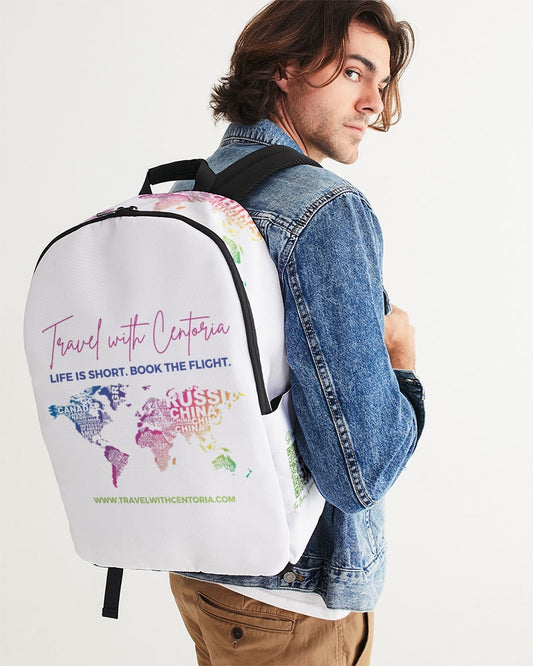 Travel with Centoria T-Shirt Large Backpack