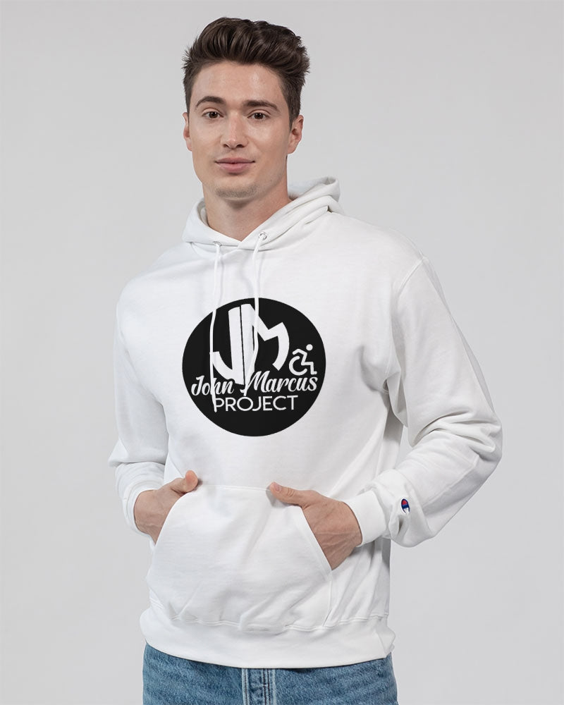 John Marcus - Black & White Unisex Hoodie | Champion