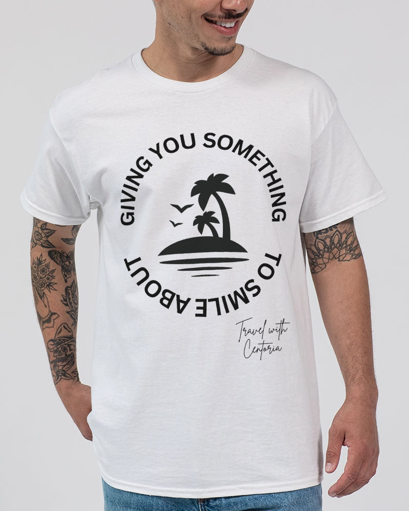 Smile - Black Font Unisex Ultra Cotton T-Shirt | Gildan