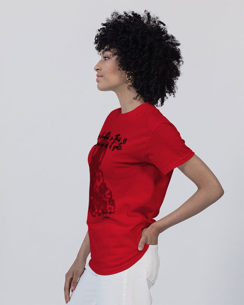 Female Dress - 1 Unisex Heavy Cotton T-Shirt | Gildan