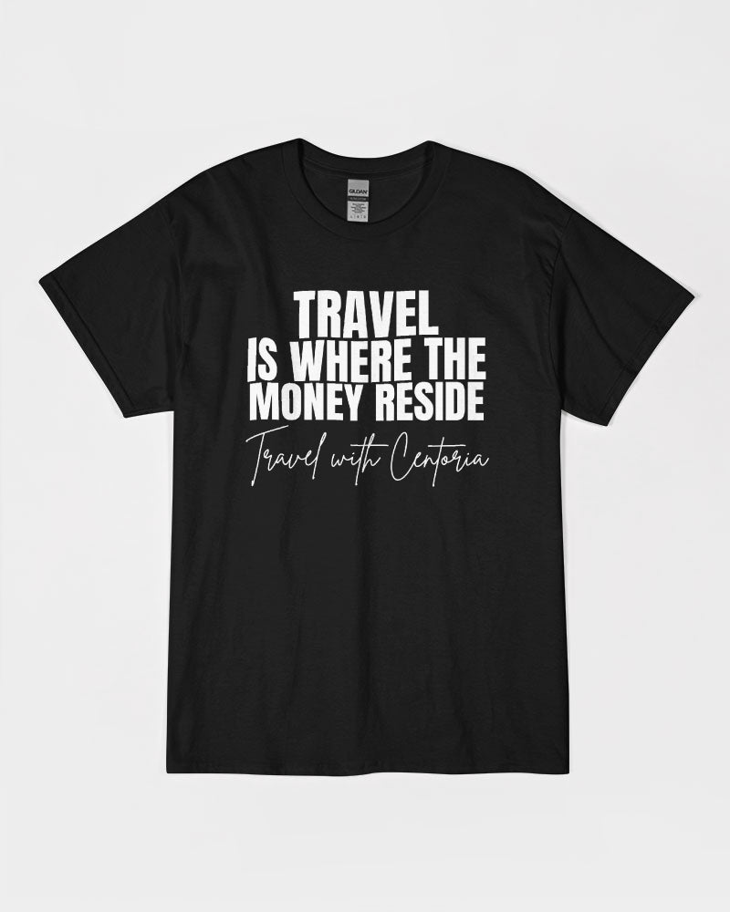 Travel is where the Money Resides - TWC Unisex Ultra Cotton T-Shirt | Gildan