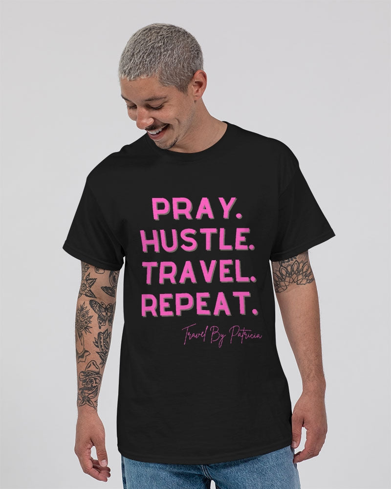 Pray Hustle Travel Repeat - Travel By Patricia Unisex Ultra Cotton T-Shirt | Gildan