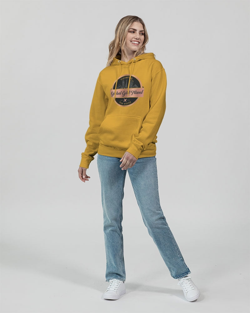Global Girl Travel Unisex Premium Pullover Hoodie | Lane Seven