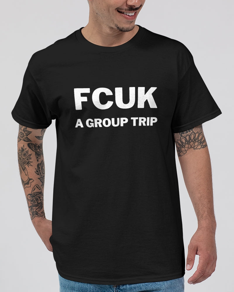 FCUK - White Font Unisex Ultra Cotton T-Shirt | Gildan