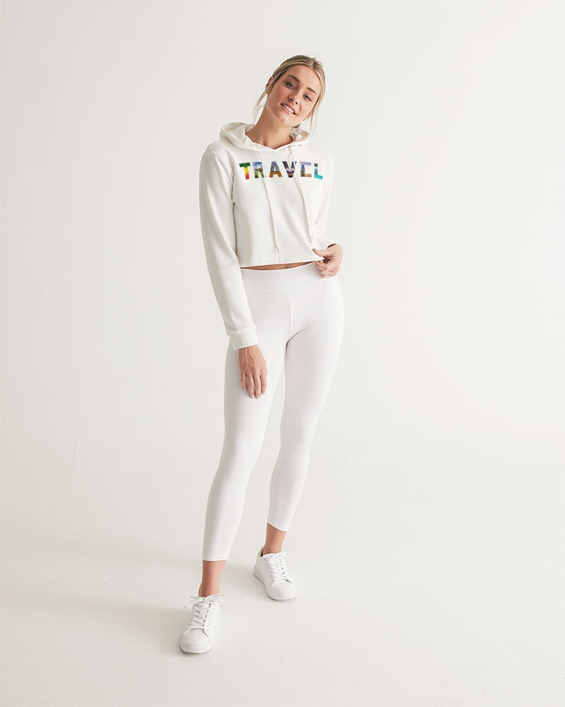 Travel Women's Cropped Hoodie