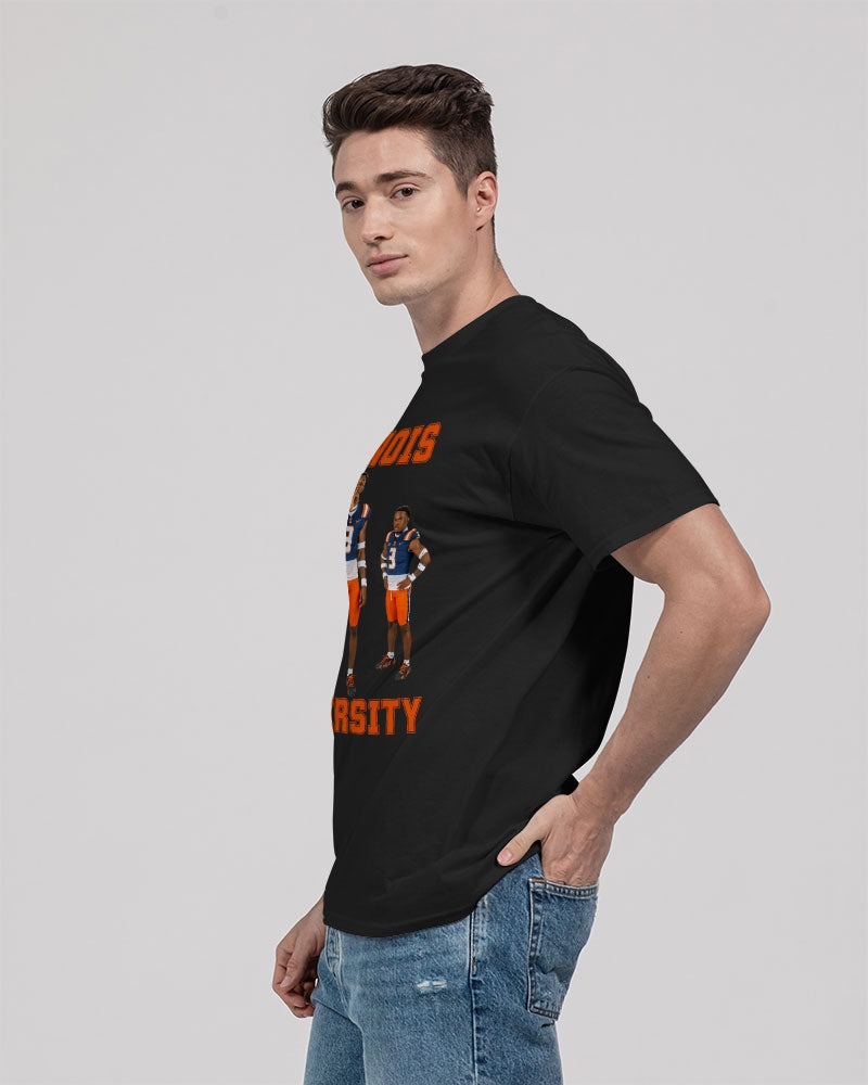 Illinois - 6 Front Unisex Heavy Cotton T-Shirt | Gildan