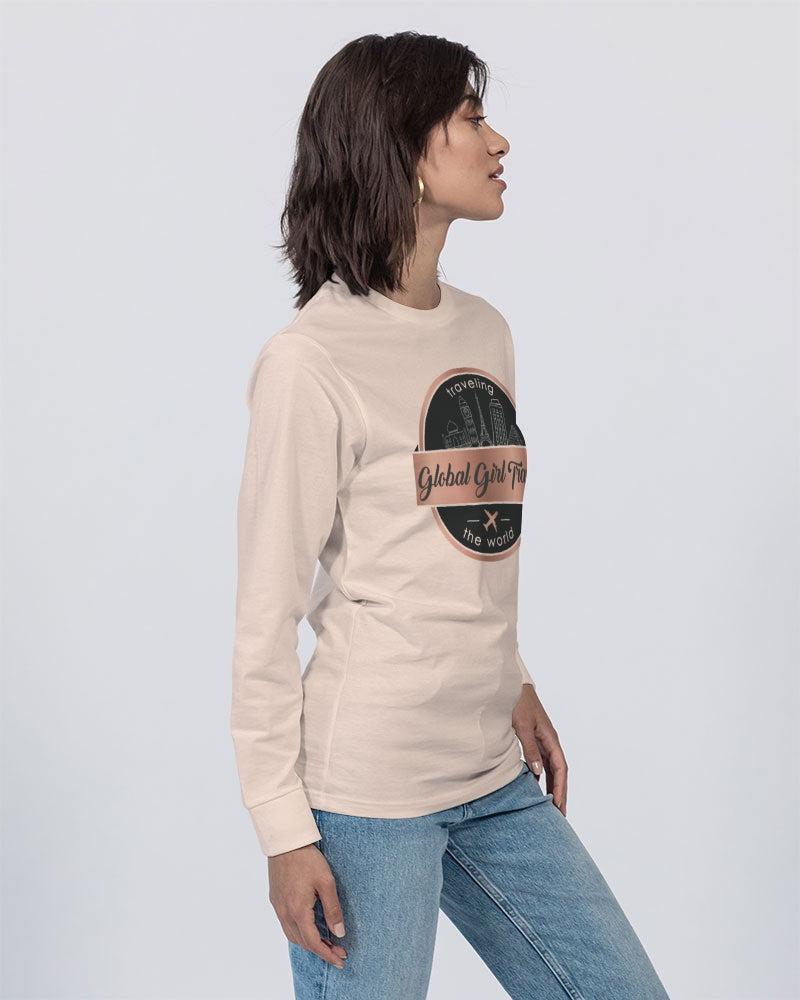Global Girl Travel Unisex Long Sleeve Tee | Lane Seven