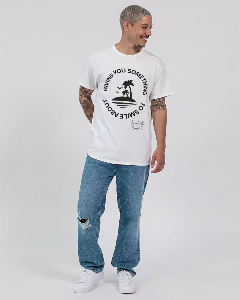 Smile - Black Font Unisex Ultra Cotton T-Shirt | Gildan