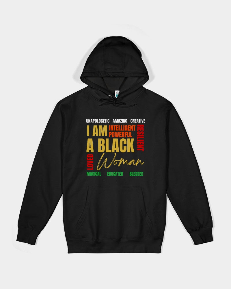 BLACK WOMAN Unisex Premium Pullover Hoodie | Lane Seven