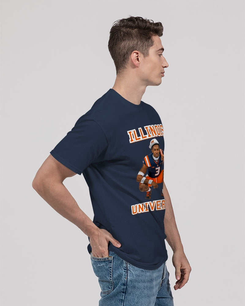 Illinois - 4 Front Unisex Heavy Cotton T-Shirt | Gildan