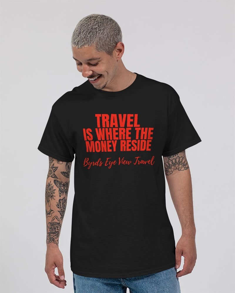 Travel is where the Money Resides - BEV Unisex Ultra Cotton T-Shirt | Gildan