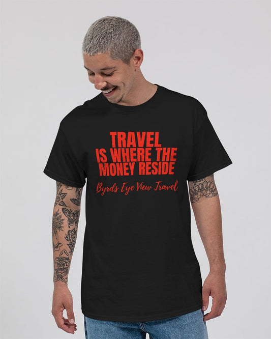 Travel is where the Money Resides - BEV Unisex Ultra Cotton T-Shirt | Gildan