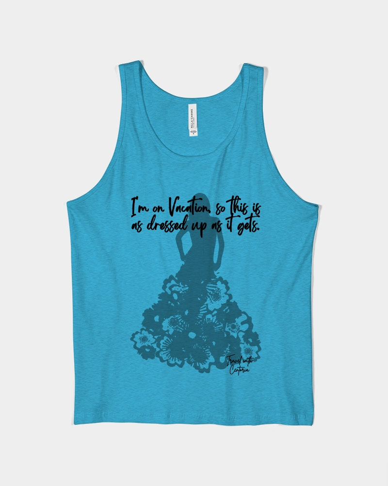 Female Dress - 1 Unisex Jersey Tank | Bella + Canvas