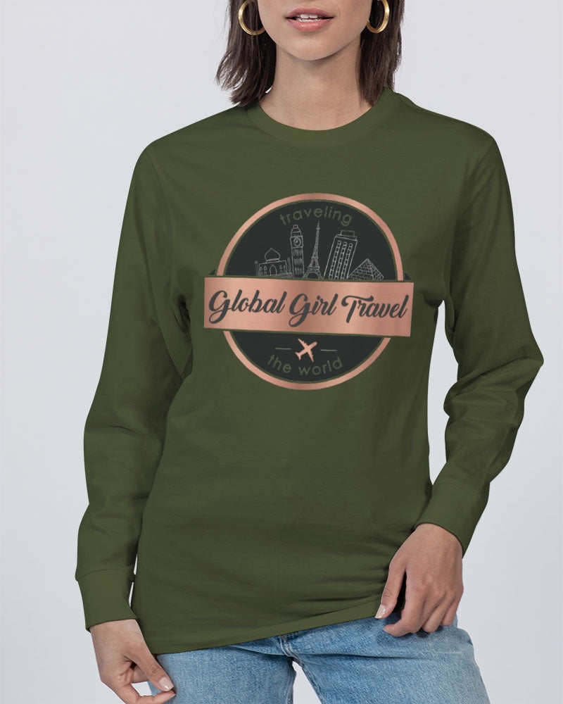 Global Girl Travel Unisex Long Sleeve Tee | Lane Seven