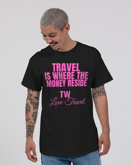 Travel is where the Money Resides - TW Unisex Ultra Cotton T-Shirt | Gildan