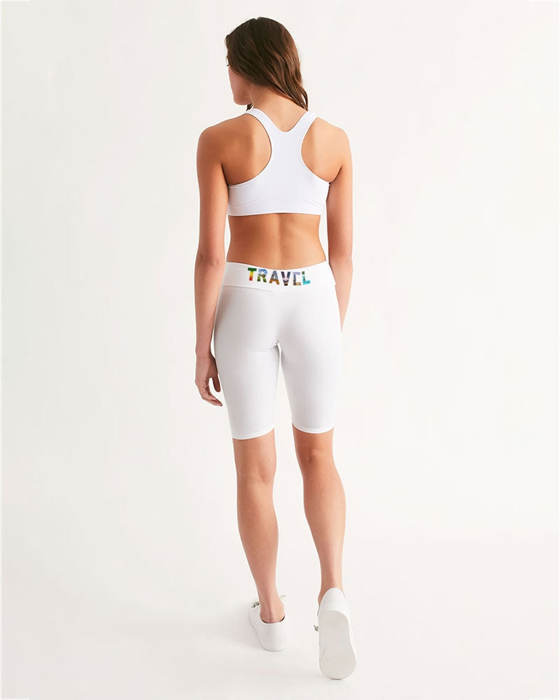 Travel Women's Mid-Rise Bike Shorts