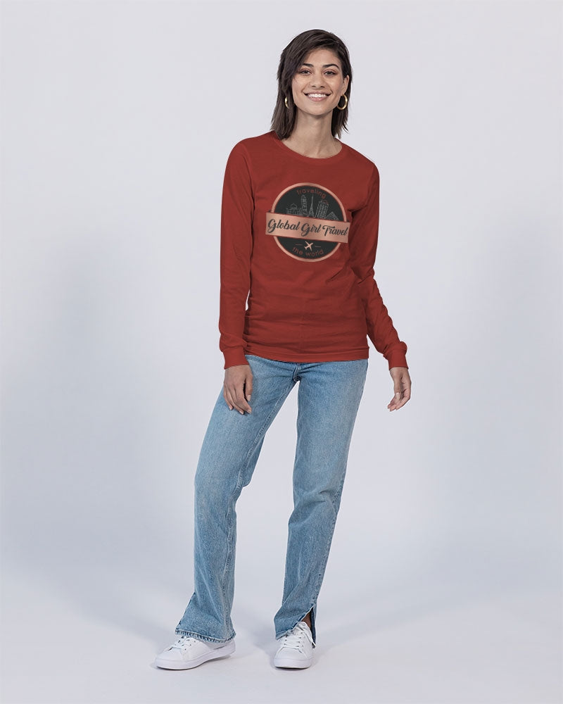 Global Girl Travel Unisex Long Sleeve Tee | Lane Seven