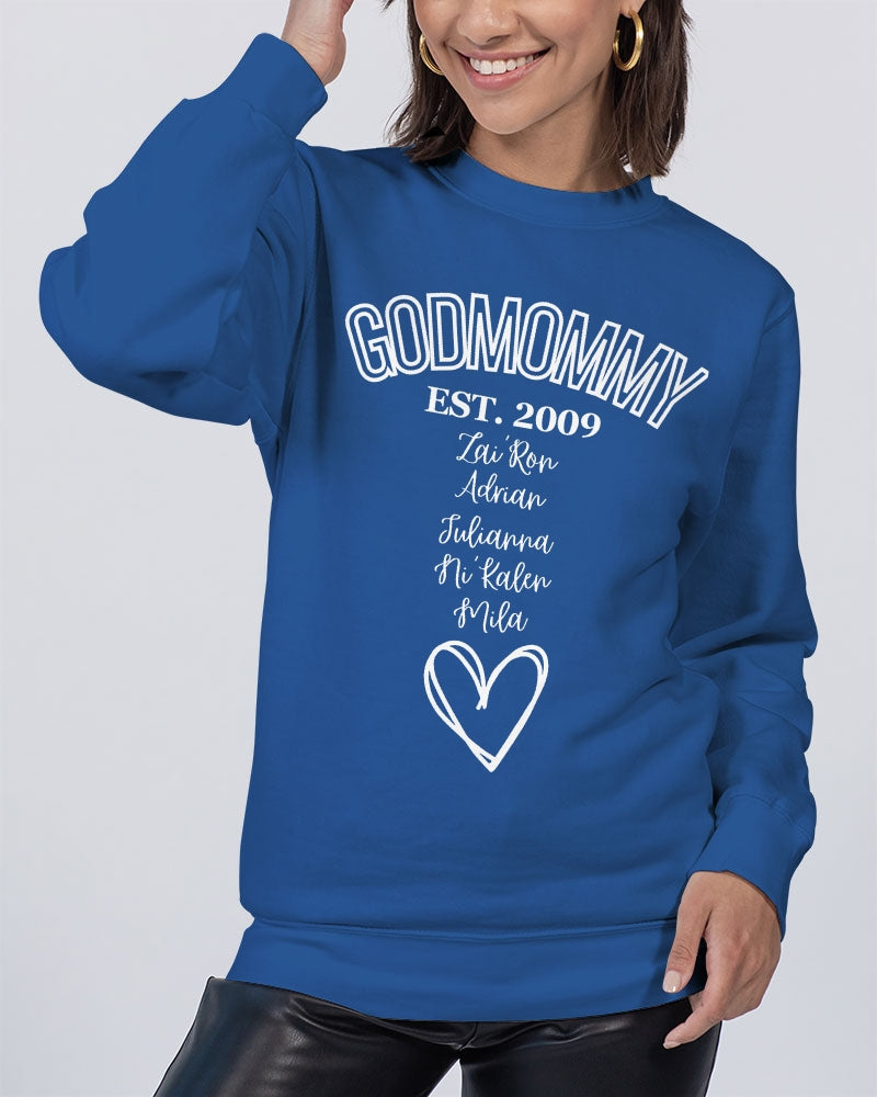 GOD MOMMY - CARLISA Unisex Premium Crewneck Sweatshirt | Lane Seven