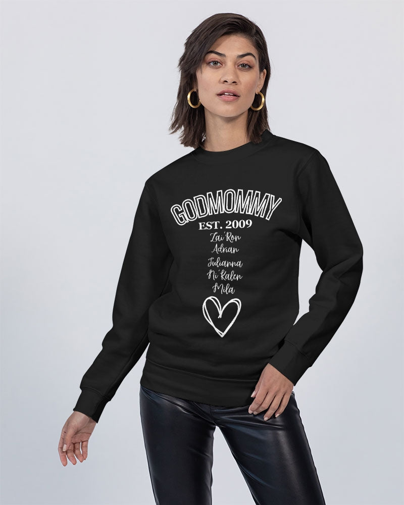 GOD MOMMY - CARLISA Unisex Premium Crewneck Sweatshirt | Lane Seven