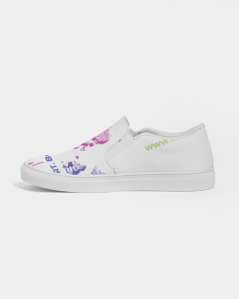 Travel with Centoria T-Shirt Women's Slip-On Canvas Shoe