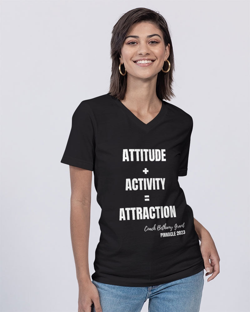 AAA - 2 Unisex Jersey V-Neck Tee | Bella + Canvas