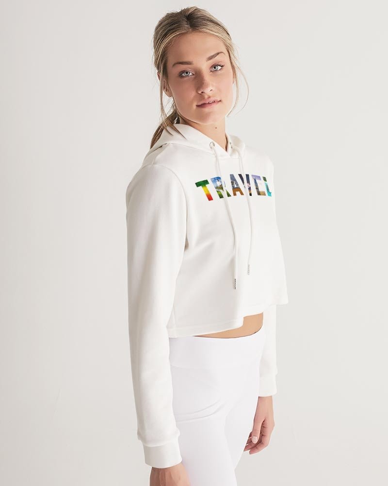 Travel Women's Cropped Hoodie