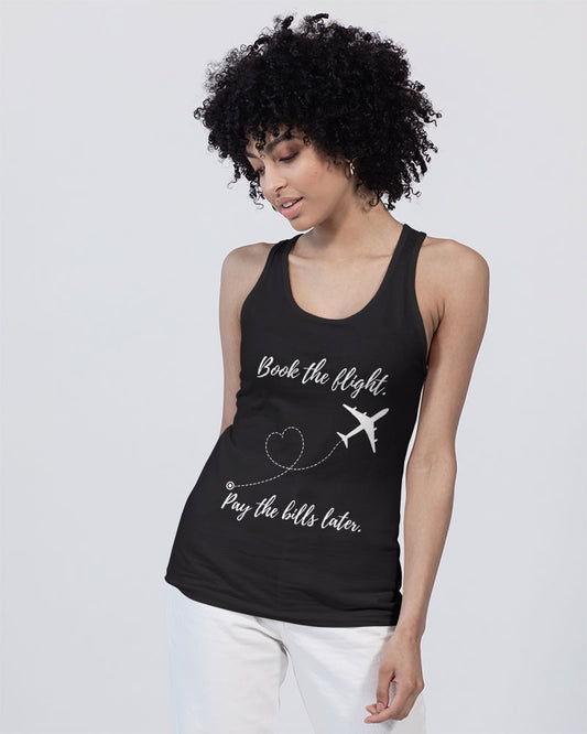 Book the Flight - 2 Unisex Jersey Tank | Bella + Canvas