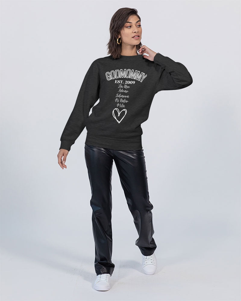 GOD MOMMY - CARLISA Unisex Premium Crewneck Sweatshirt | Lane Seven