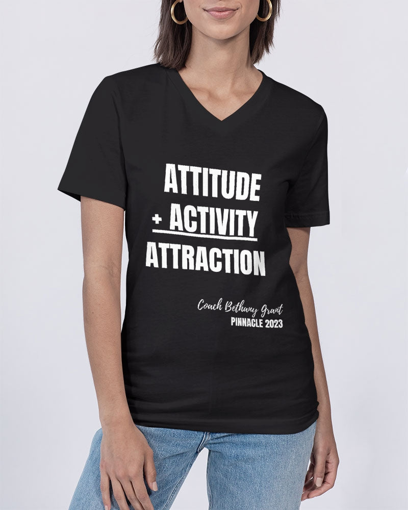 AAA Unisex Jersey V-Neck Tee | Bella + Canvas