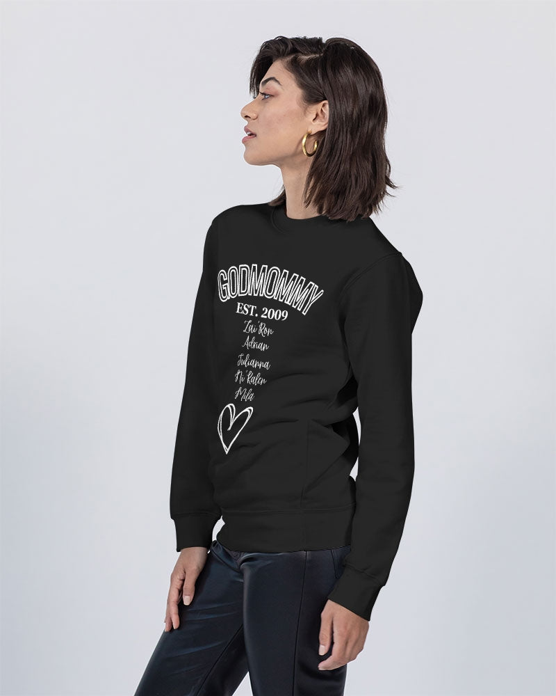 GOD MOMMY - CARLISA Unisex Premium Crewneck Sweatshirt | Lane Seven